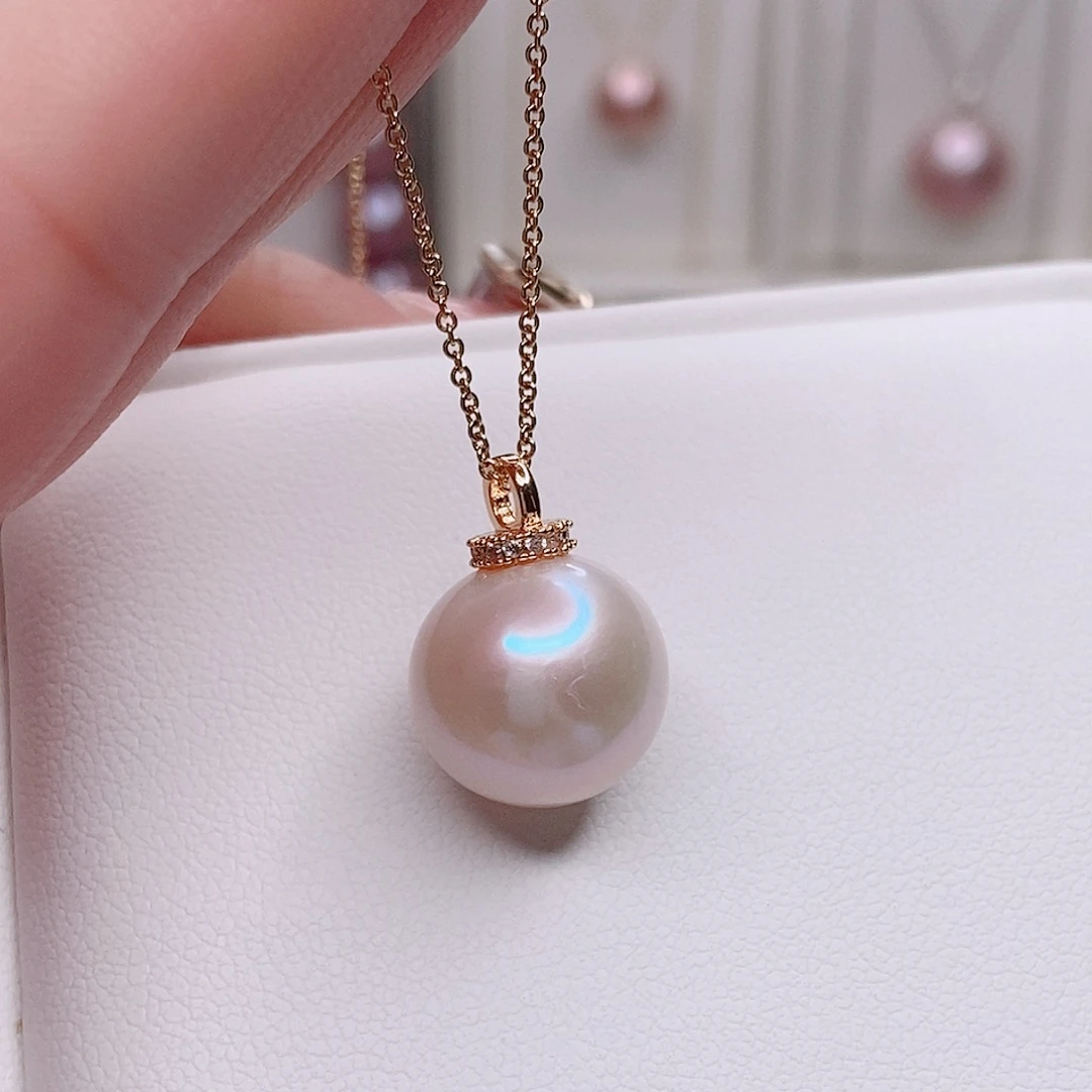 淡水珍珠合金吊坠(赠链)