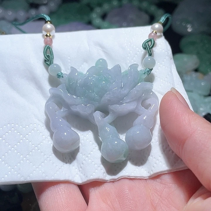 颈饰未镶嵌翡翠天