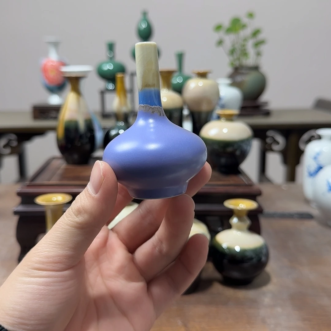 陶瓷手工非常迷你小花器