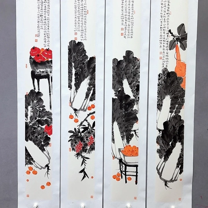 国画亲笔手绘放心去藏