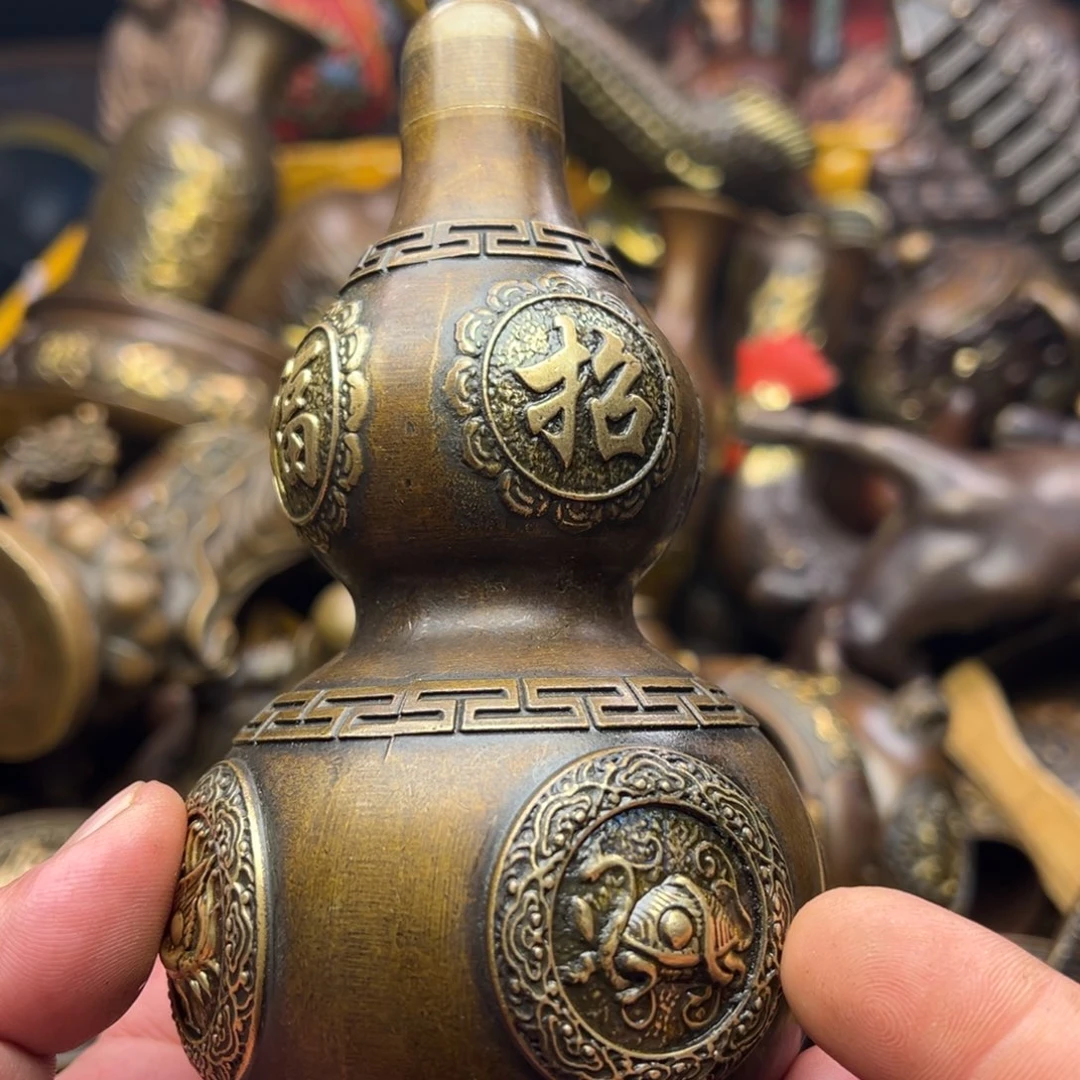 茶壶香炉铜器摆件