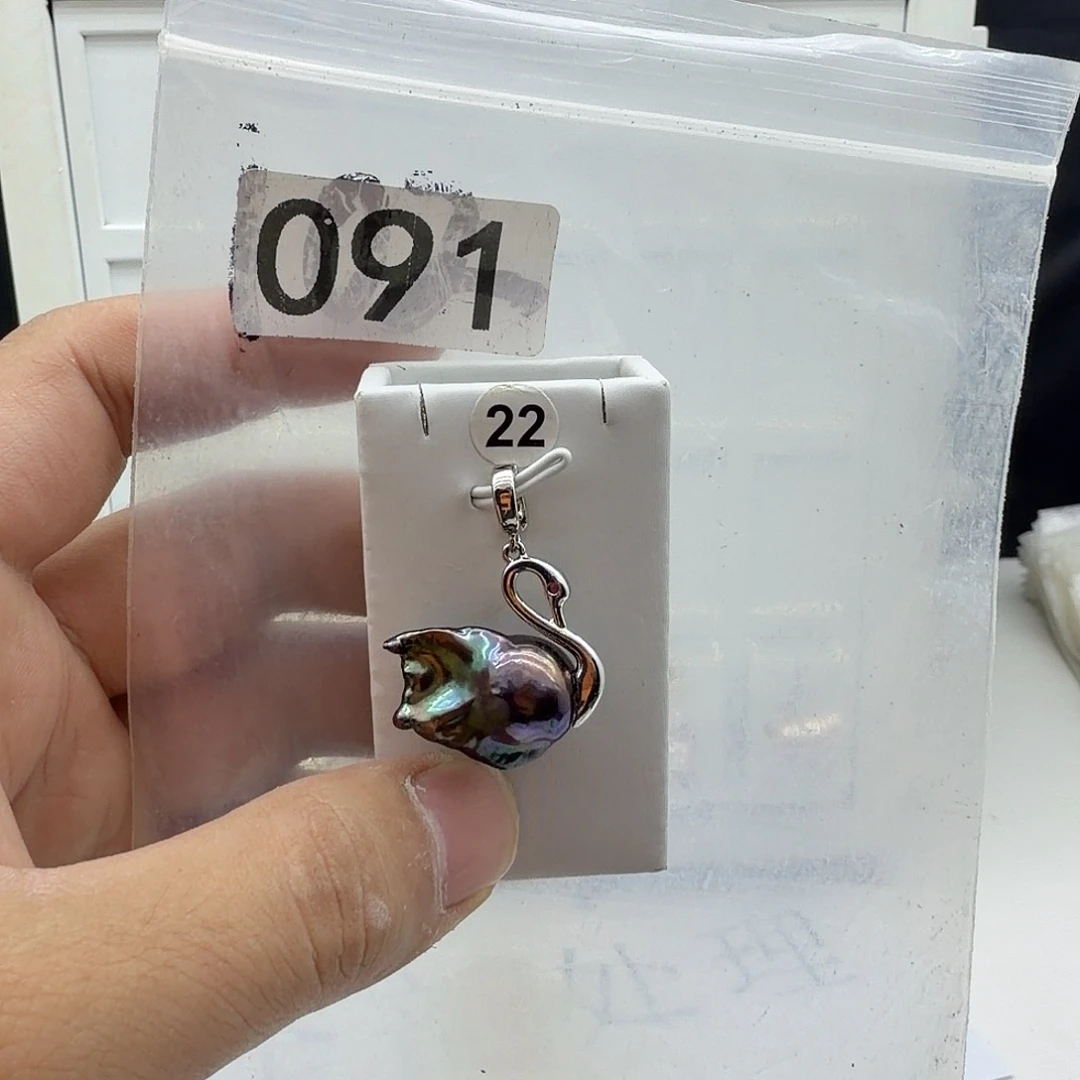 淡水珍珠合金颈饰