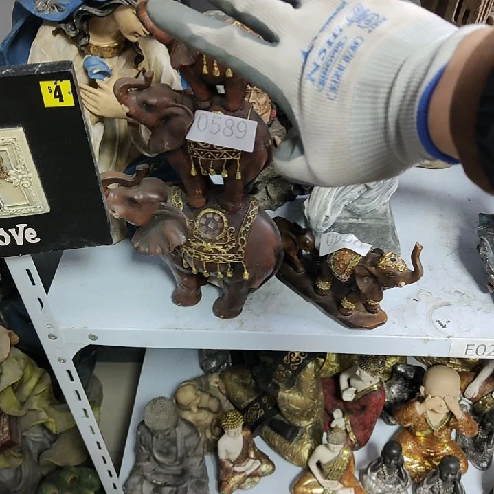 摆件贝*孤品老货各类微瑕瓷