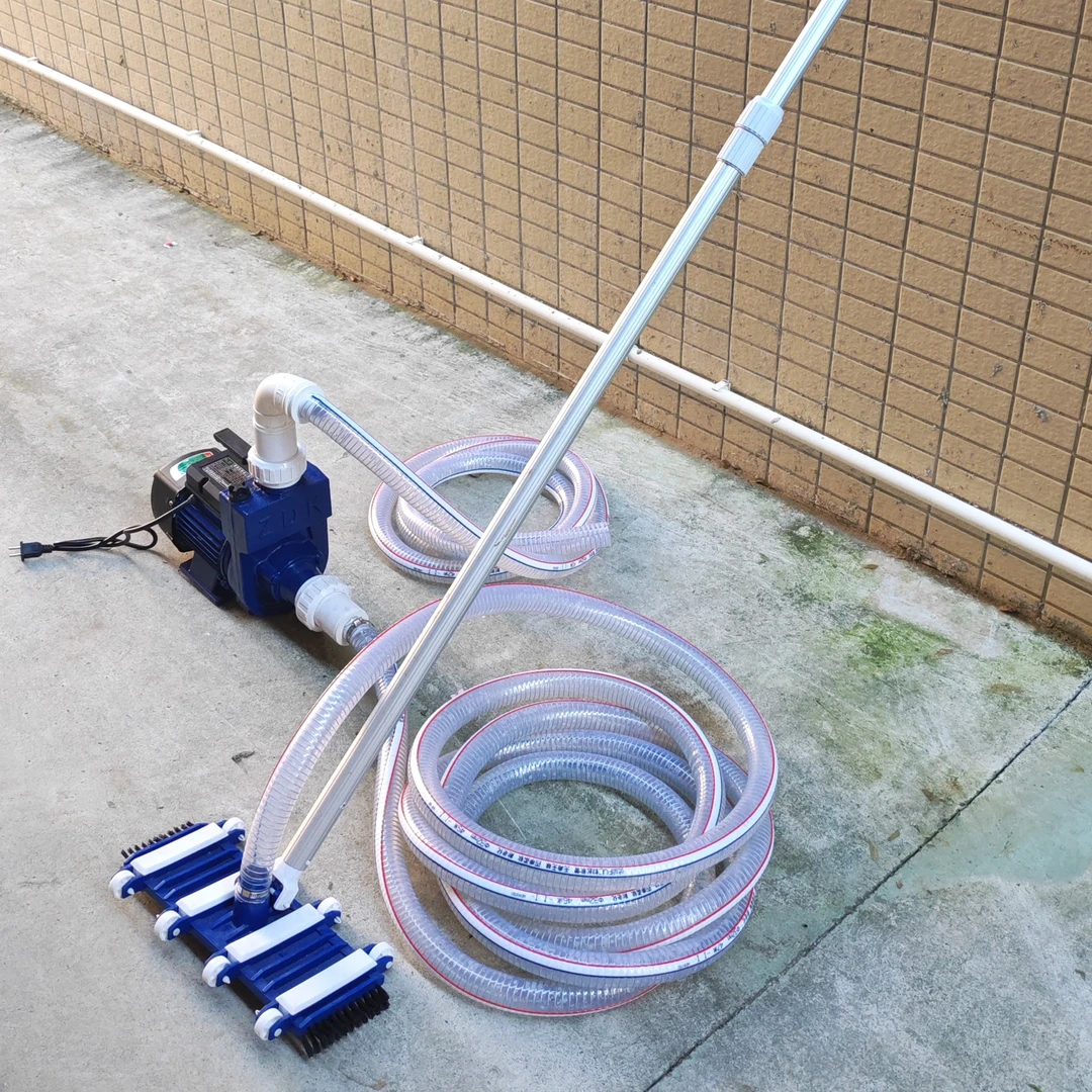 泳池吸污机鱼池水下吸尘器清洁工具