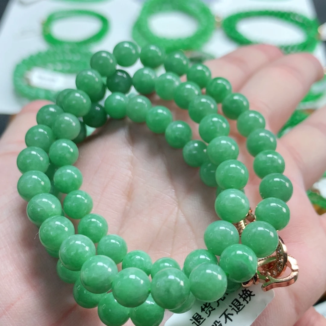 翡翠未镶嵌手链翡翠