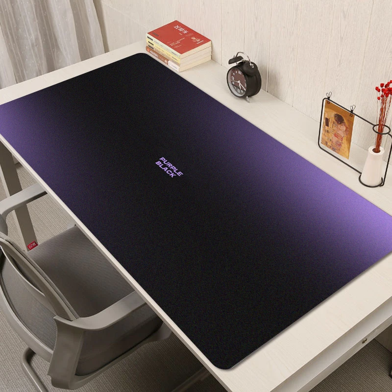 极简风渐变鼠标垫防水大号莫兰迪色彩纯色键盘垫子电脑键盘垫桌垫