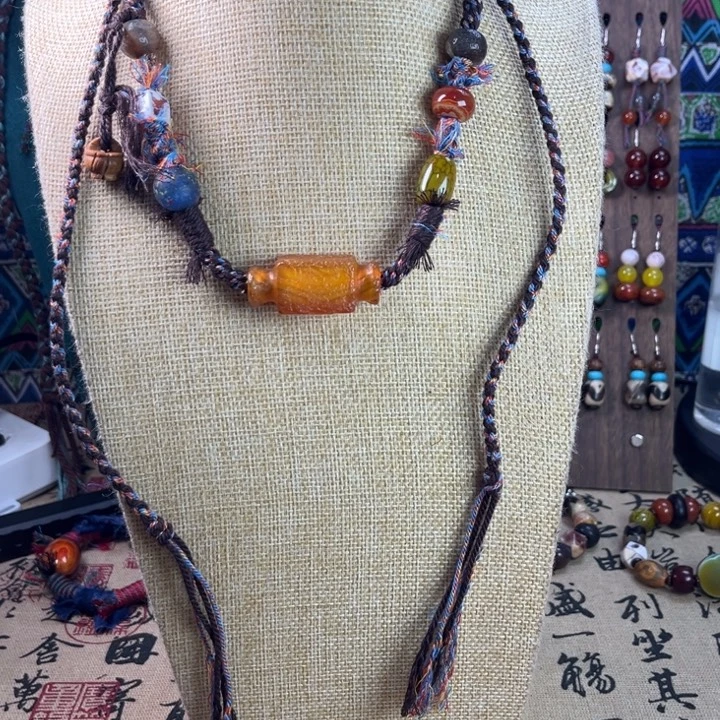 玛瑙/玉髓未镶嵌颈饰