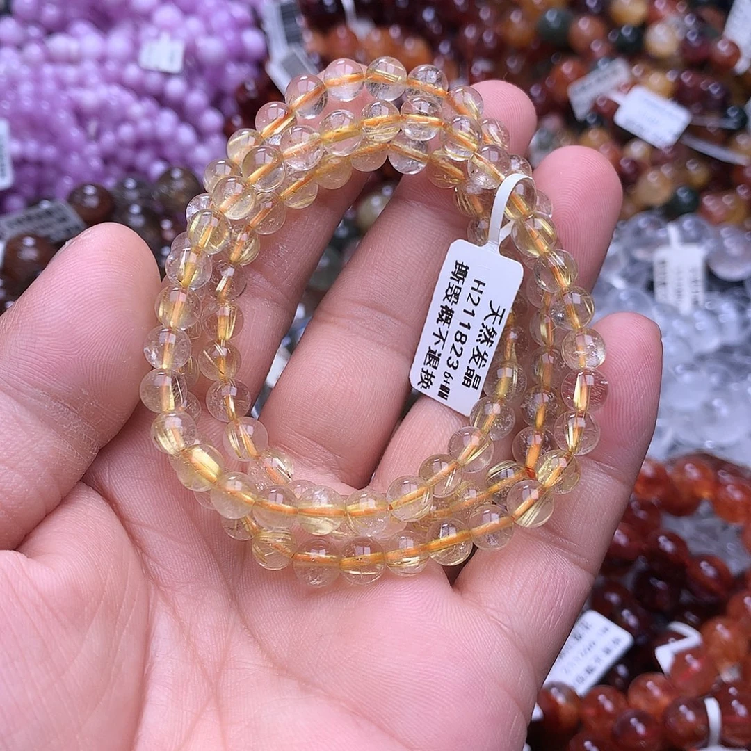 水晶手链未镶嵌，，