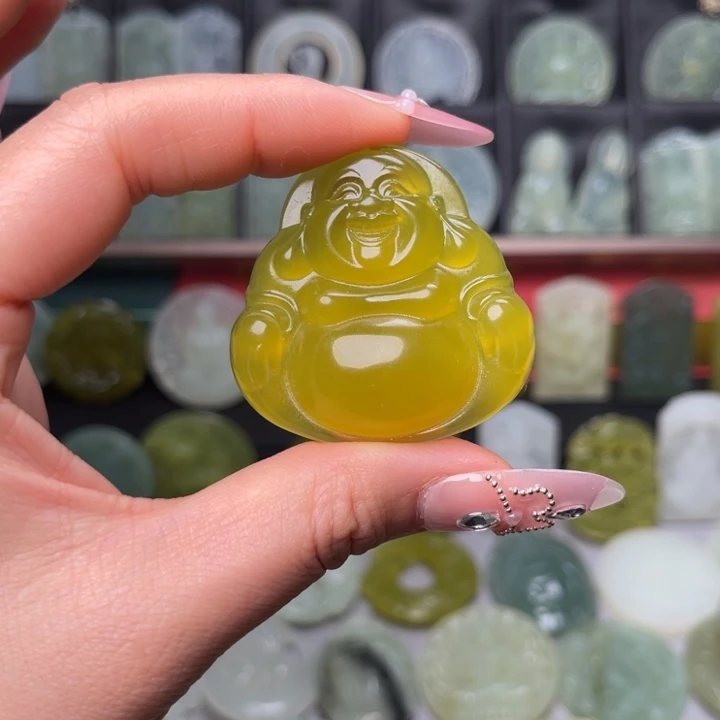 好***来岫玉未镶嵌吊坠(赠链)