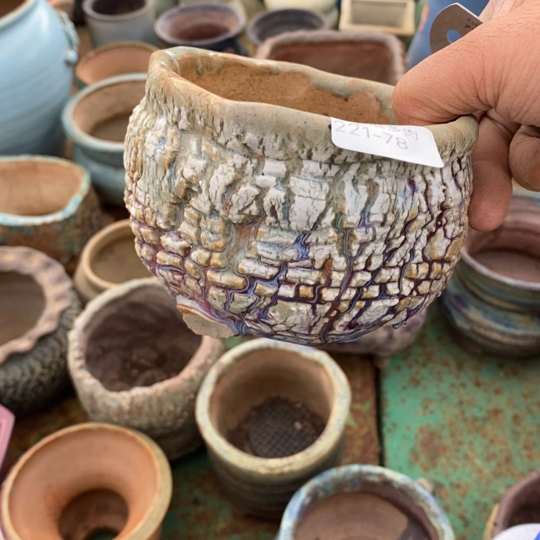 红陶78号多肉盆瑕疵瑕疵