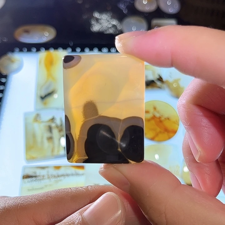 玛瑙/玉髓未镶嵌吊坠(不含链)