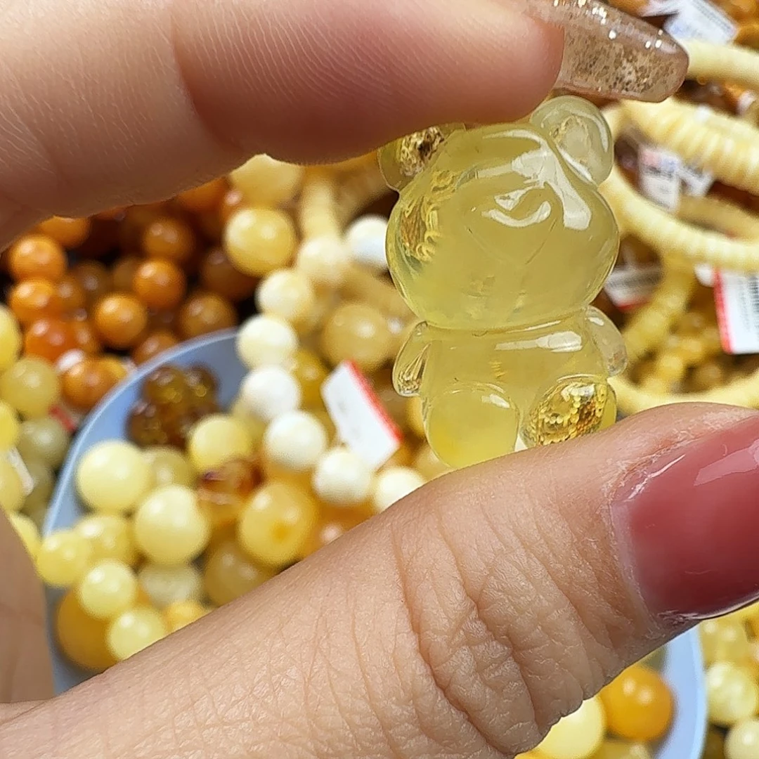 琥珀未镶嵌珠宝奇石