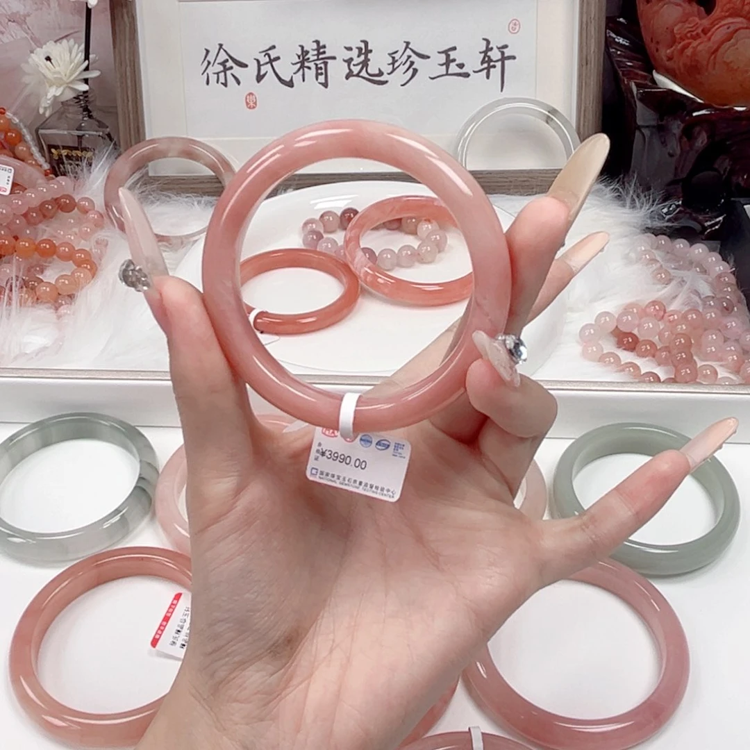 未镶嵌手镯石英质玉闪****՞