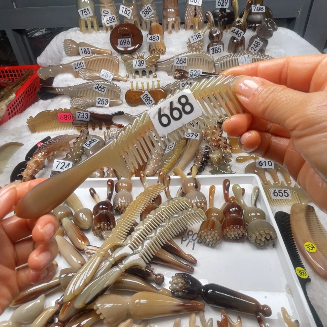 昕***阳牛角梳牛角福利款