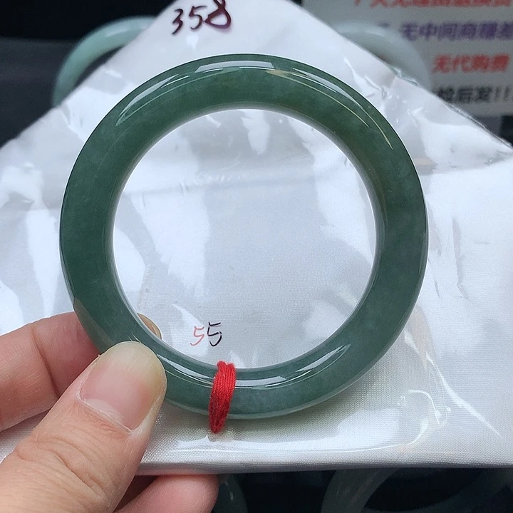 翡翠未镶嵌手镯358
