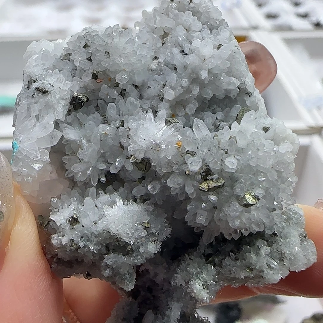 石材漏价水晶黄铁