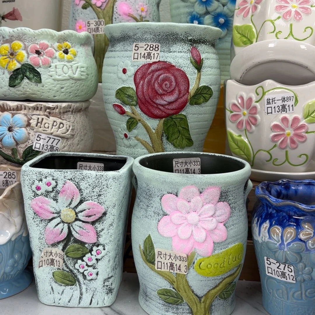 @夏西陶瓷花盆@@5