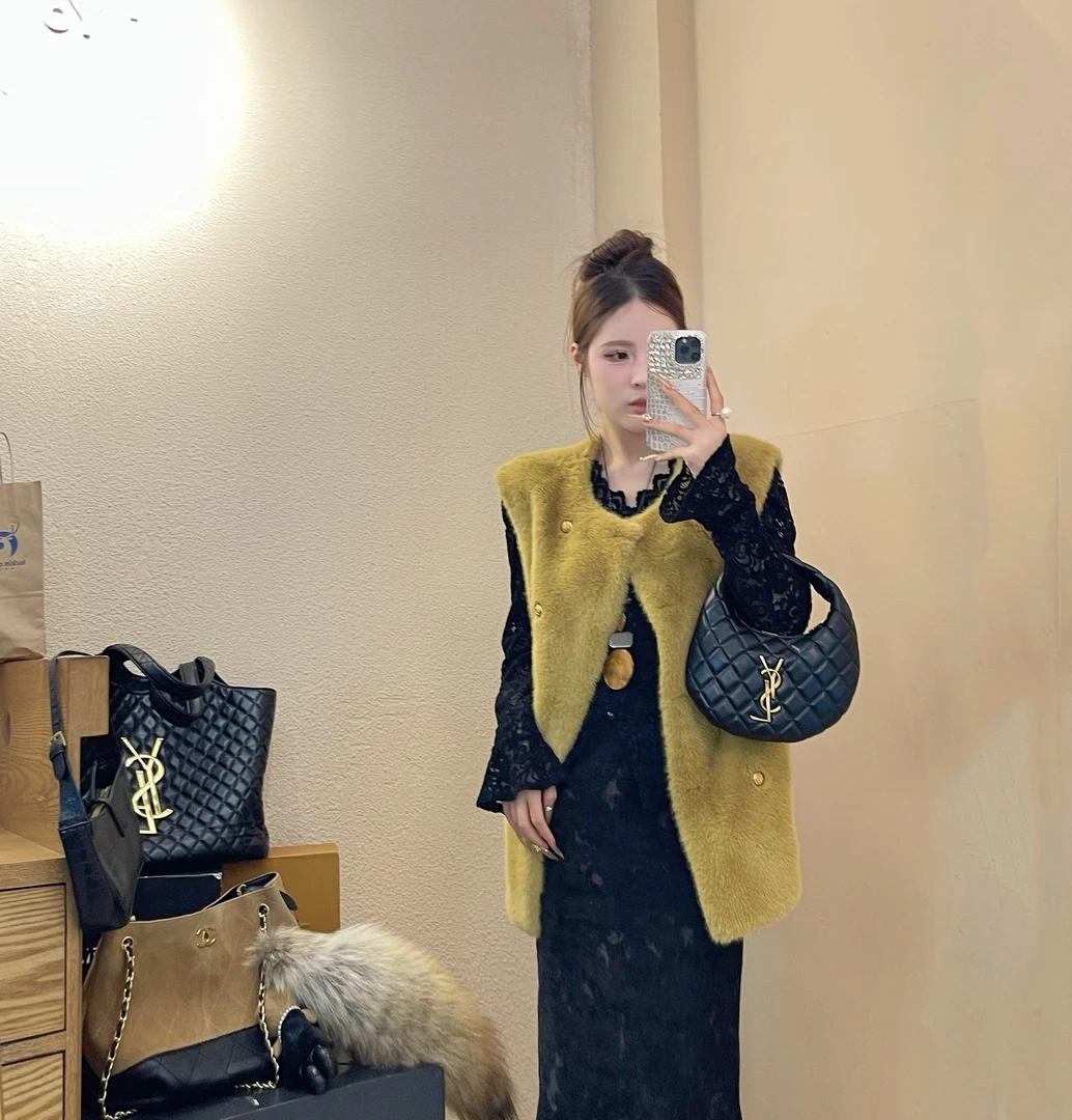 韩国东大门秋冬新款高级感马甲小香风气质网红时尚百搭小众显瘦