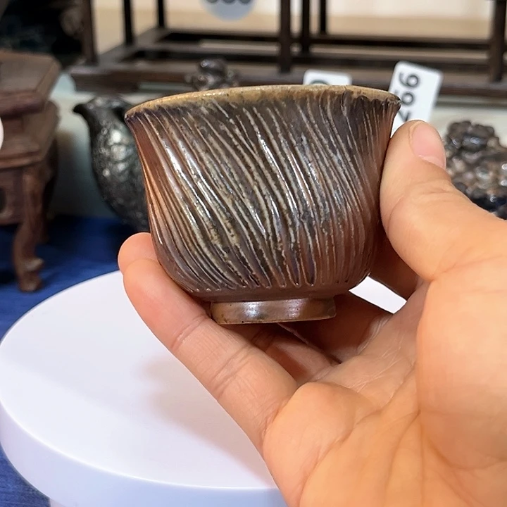 细陶杯 瑕1。 非比柴烧非比柴烧