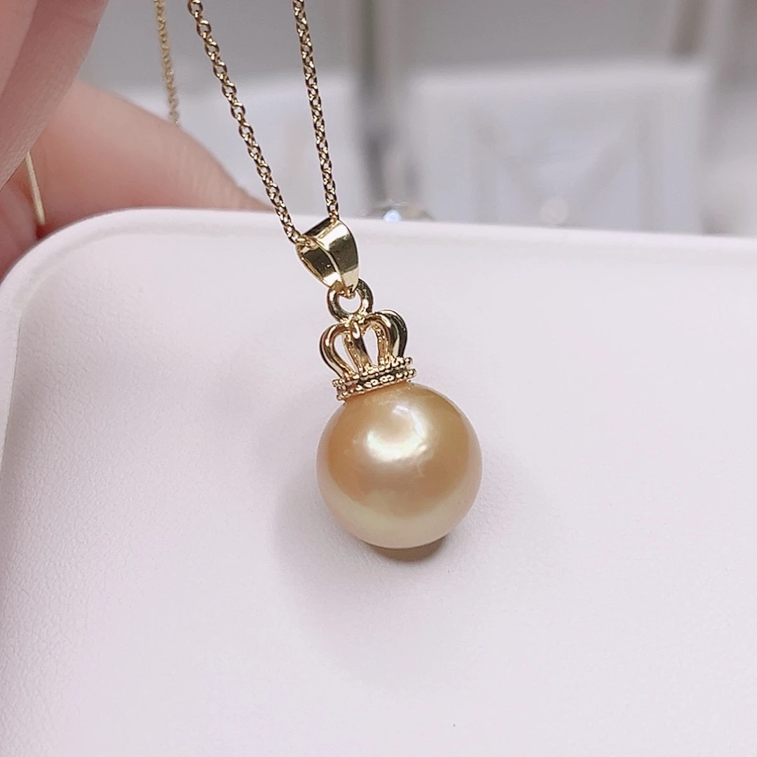 淡水珍珠吊坠(赠链)合金