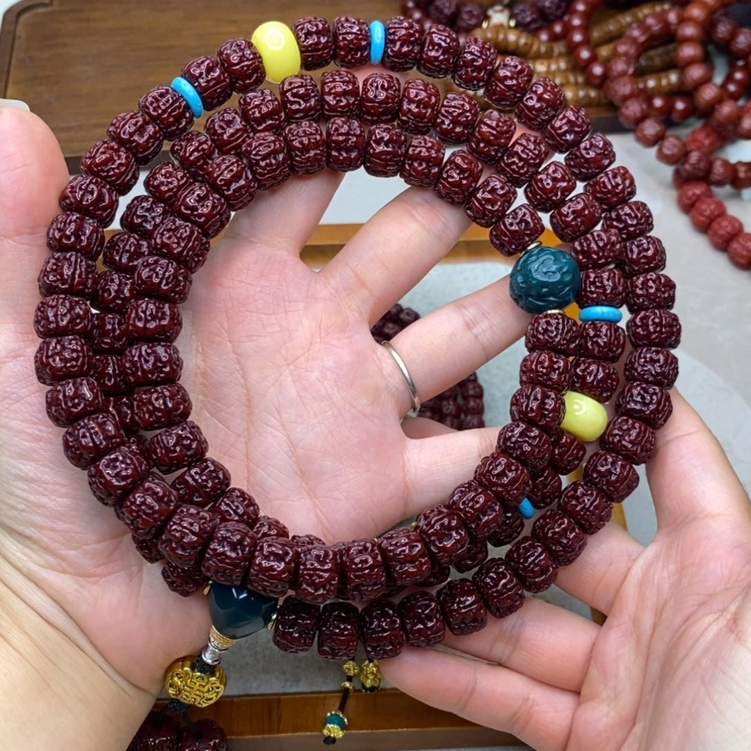 吊坠金刚菩提盘龙108 12