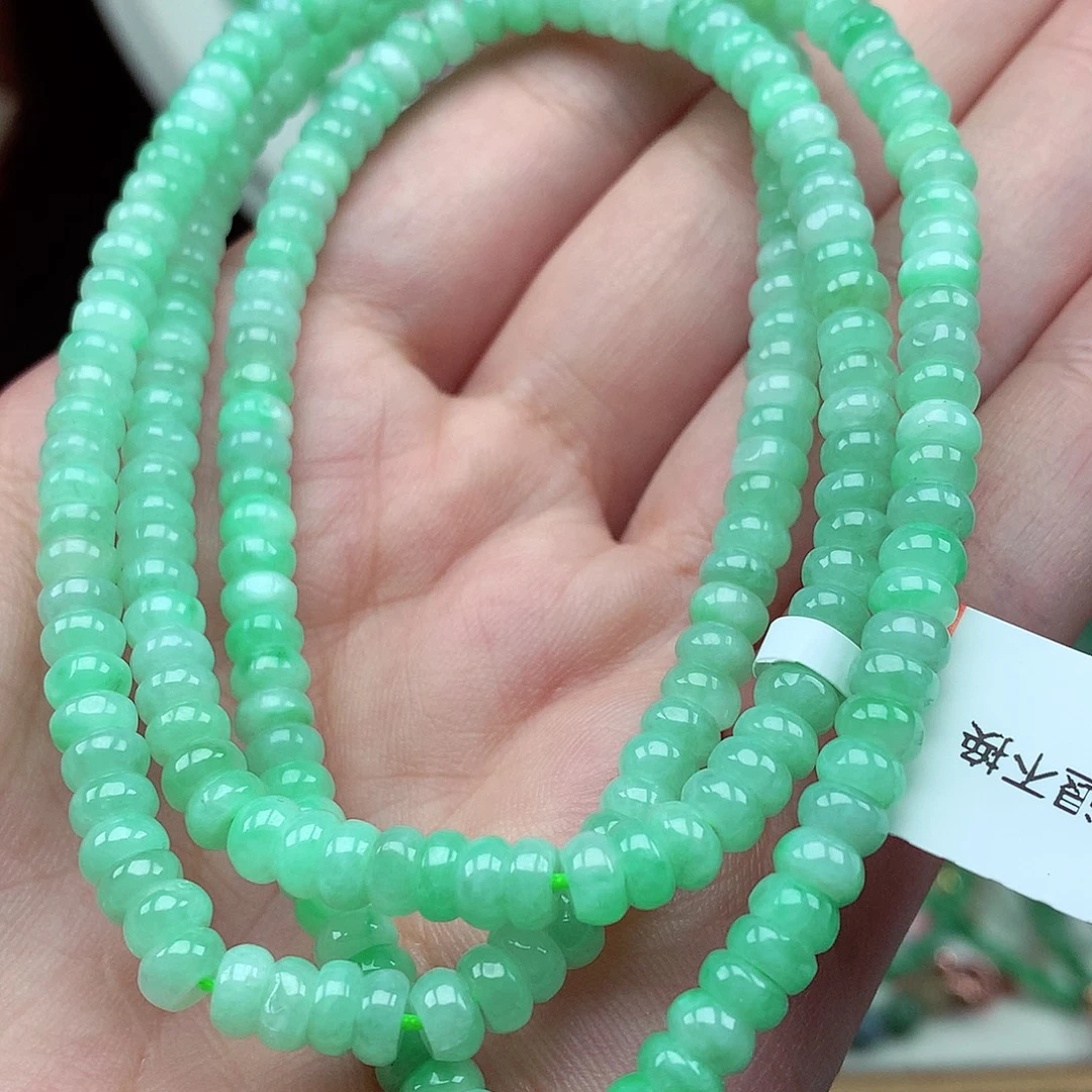 翡翠未镶嵌项链翡翠