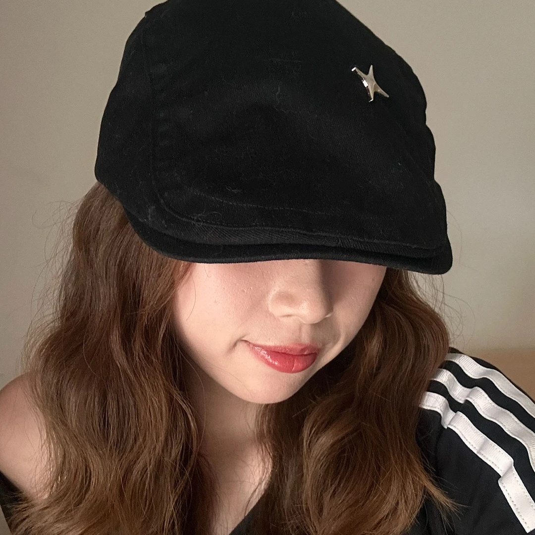 【7崽】一帽两戴甜酷辣妹日系文艺复古前进帽贝雷帽