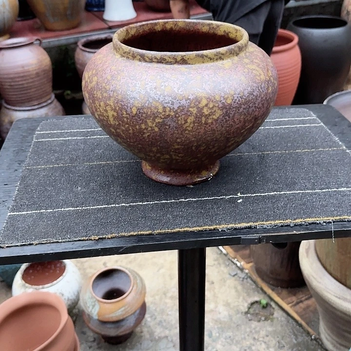 紫砂花盆高度20口径16