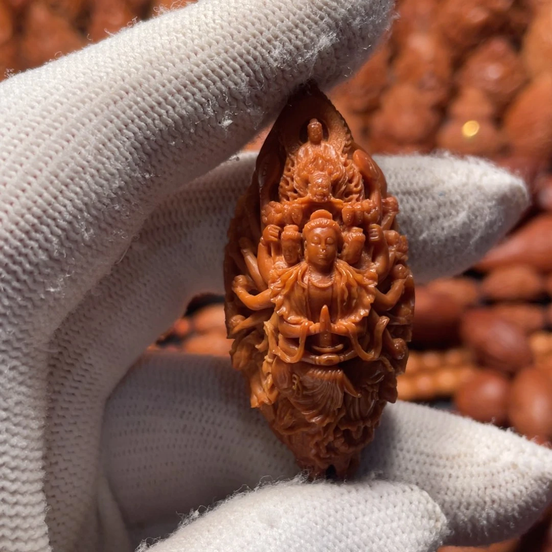 【闪购商品】橄榄核手串/手链九龙千手