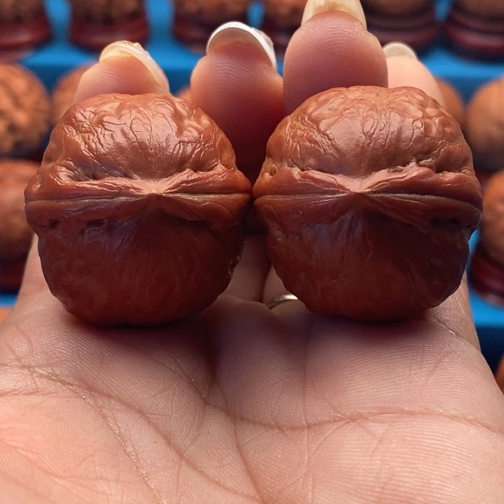核桃精品文玩核桃手捻玲珑珠