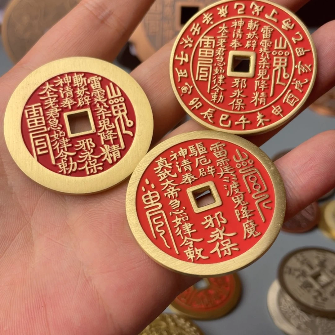 铜努*现代仿制工艺文创铜币