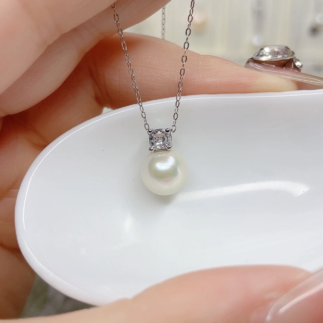 吊坠(赠链)合金淡水珍珠