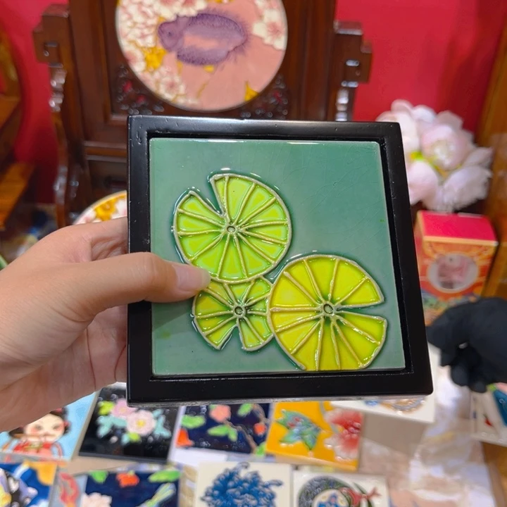 图***么瓷片瓷板画艺术作品