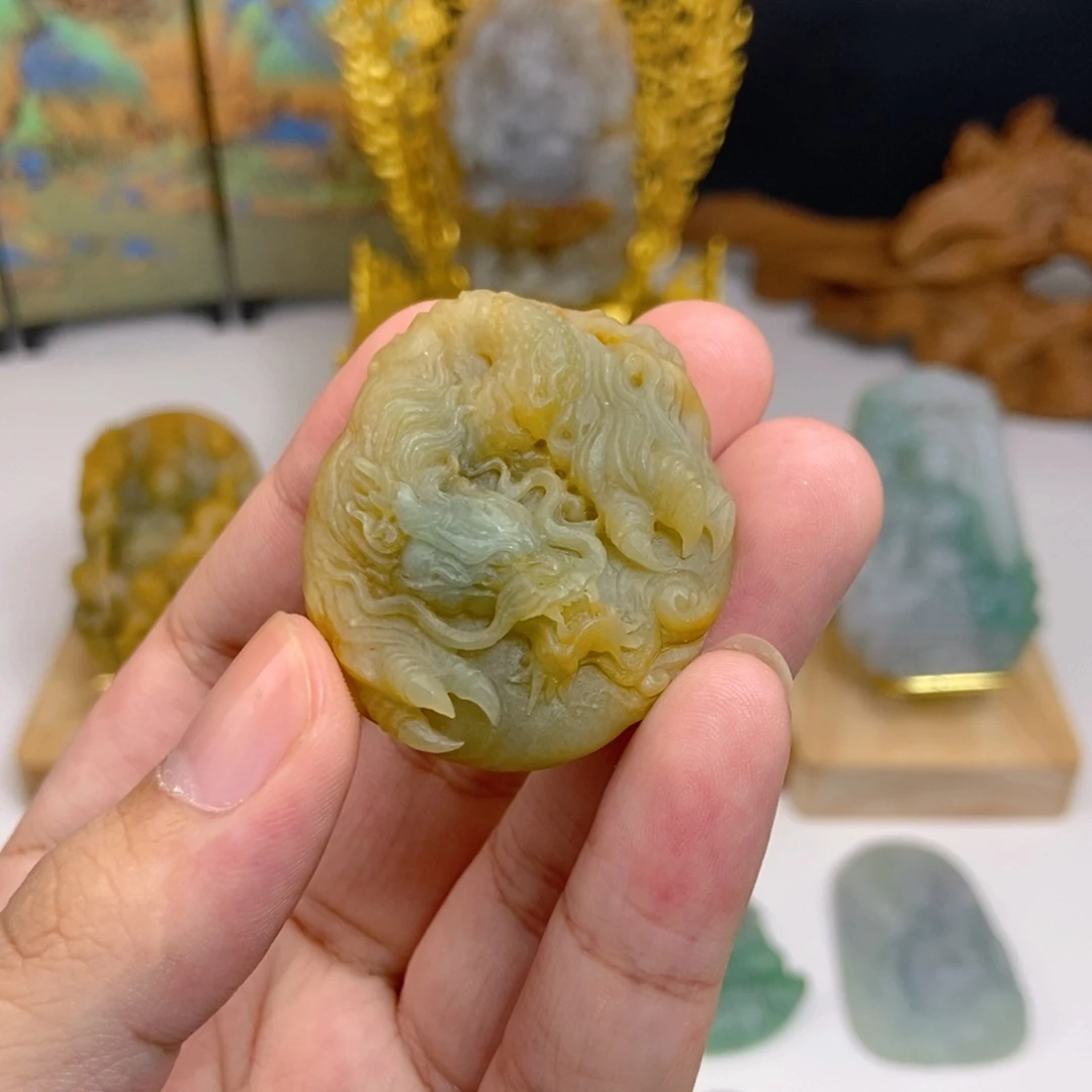 定制翡翠未镶嵌纯天然缅甸A货翡翠