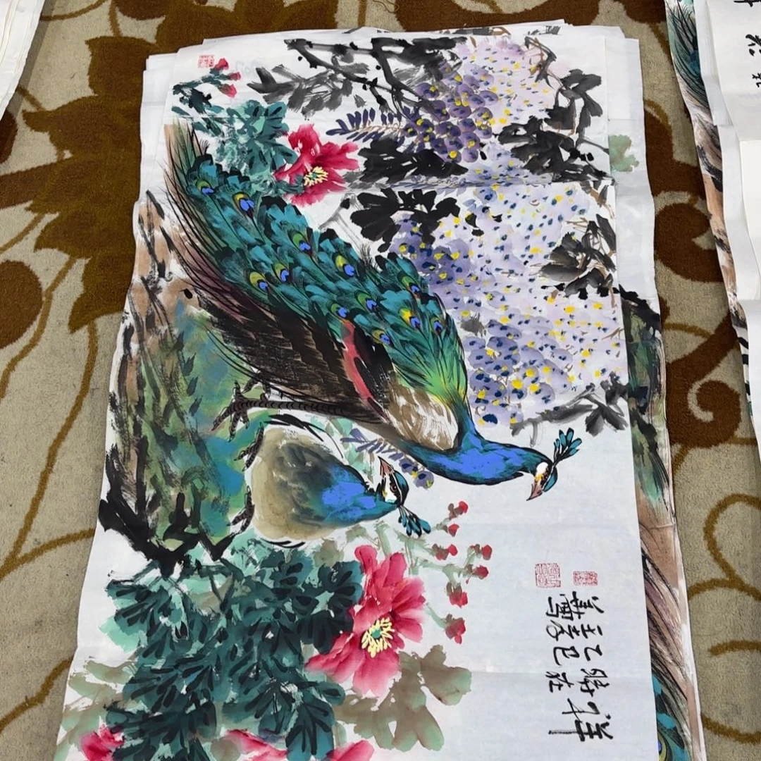 国画王孝华李李辛苦欣主播