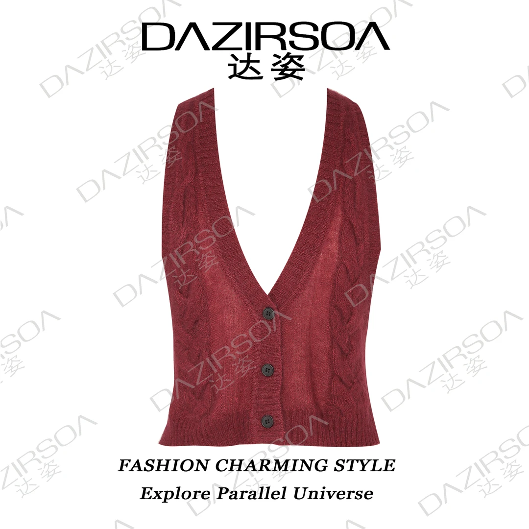 24A/W "叠穿主义" 韩系马甲毛衫 T280