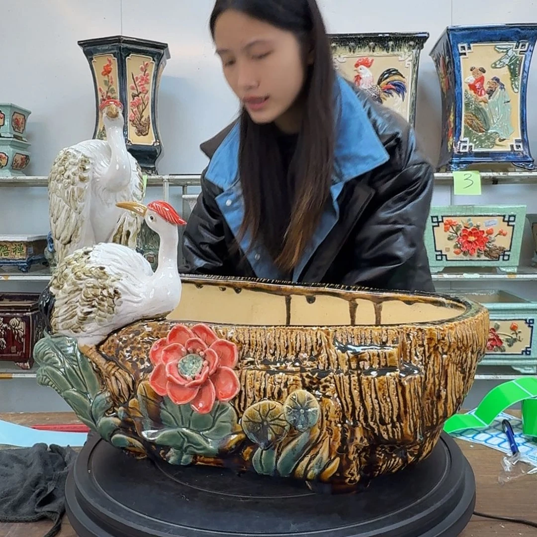 天***忙石湾盆石湾盆石湾盆