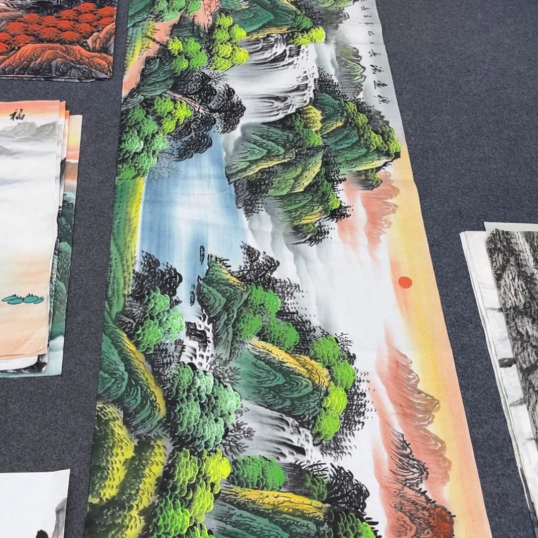 国画明月的直播间2