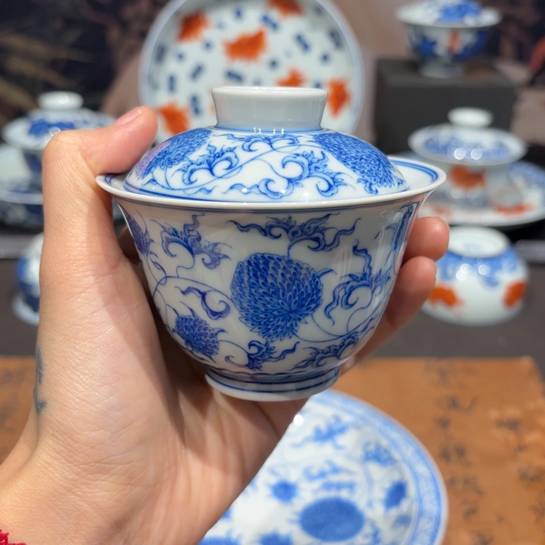手工手绘陶瓷茶具