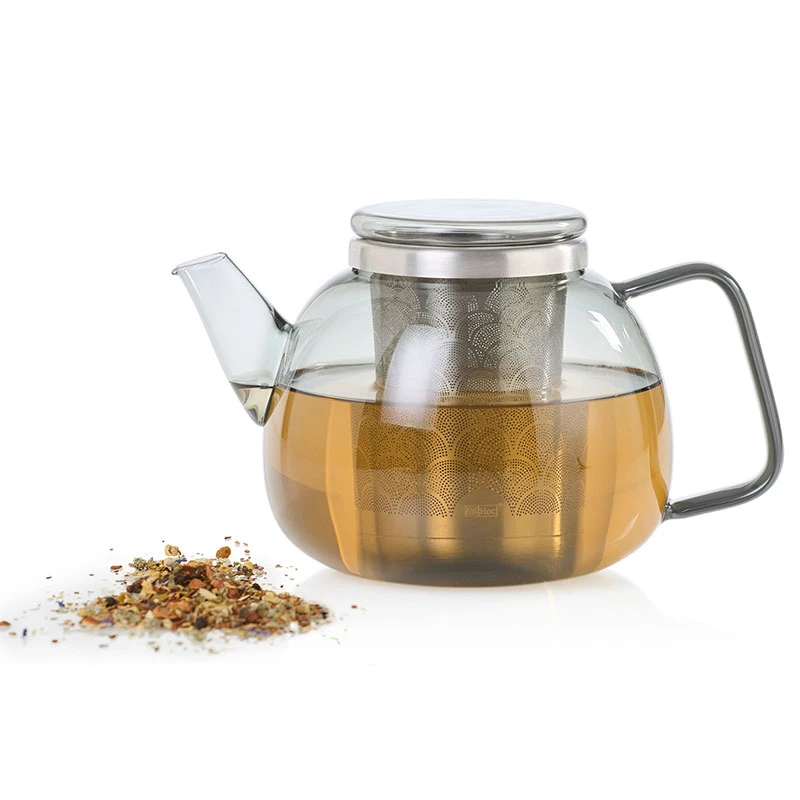 利快德国进口茶色茶壶1.2L