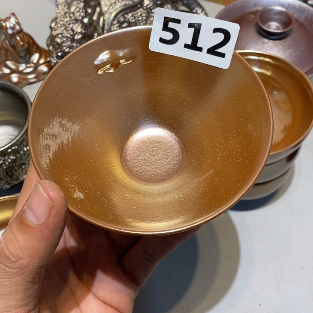 柴烧茶具陶瓷杯子