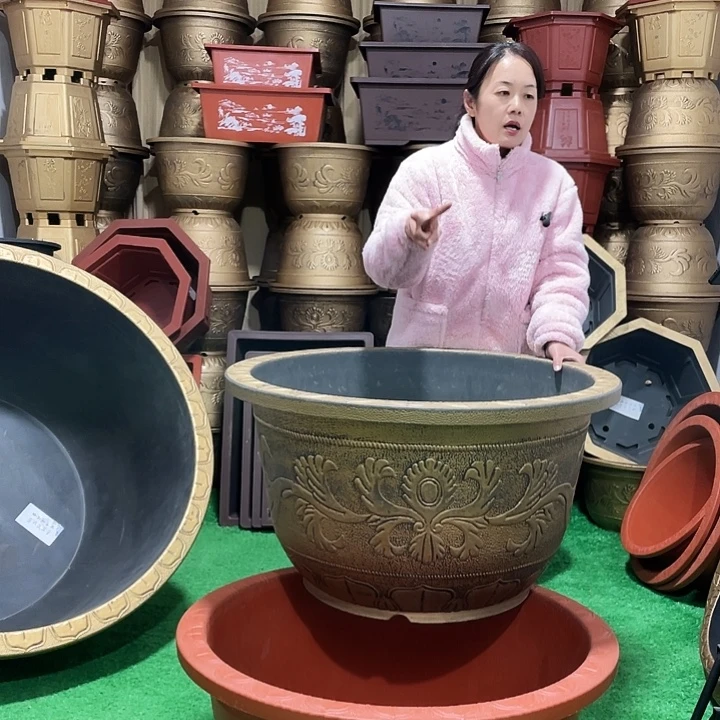 圆盆古铜八零两个