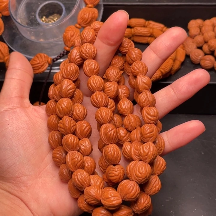 手串桃核小飞龙10脖挂