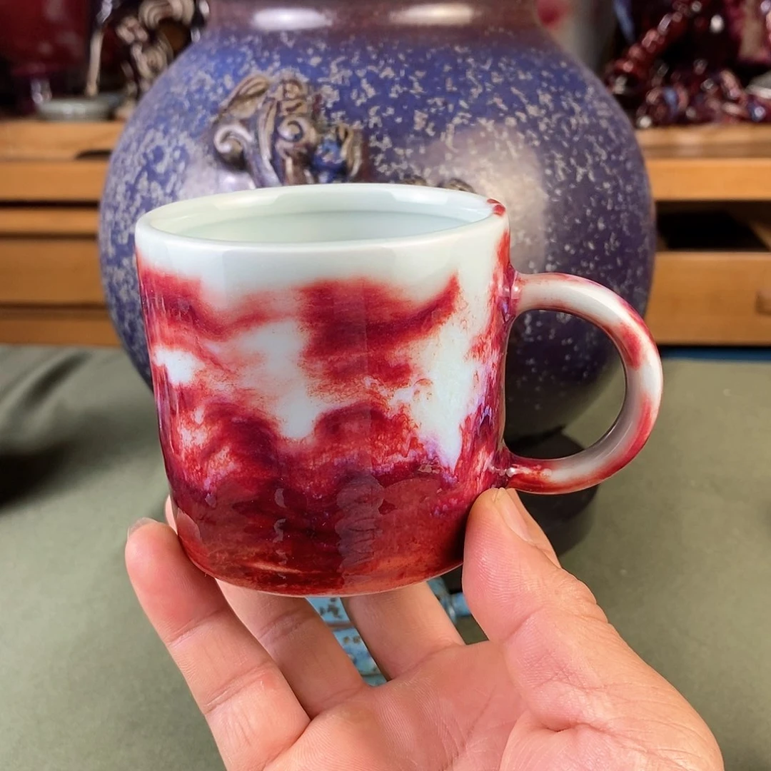 办公杯，咖啡杯，玉石釉，