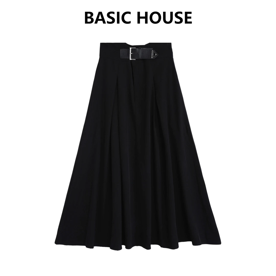 Basic House/百家好春季新款法式气质时尚半裙B1335B5F722