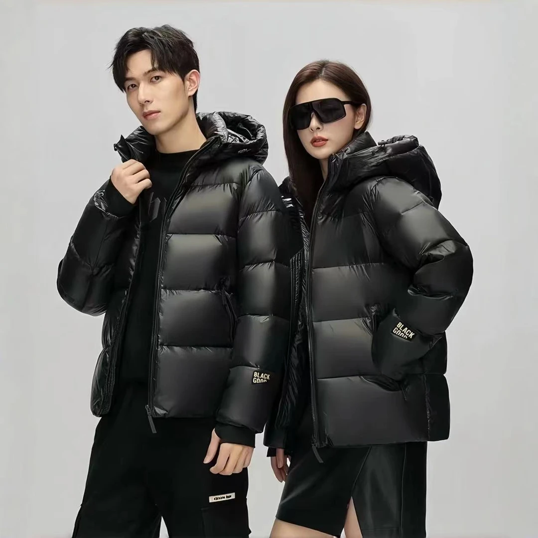 秋冬季新款黑金正品情侣短款羽绒服女款加厚爆款女装保暖外套
