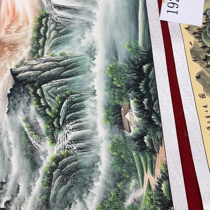 国画国画纯手工纯手绘