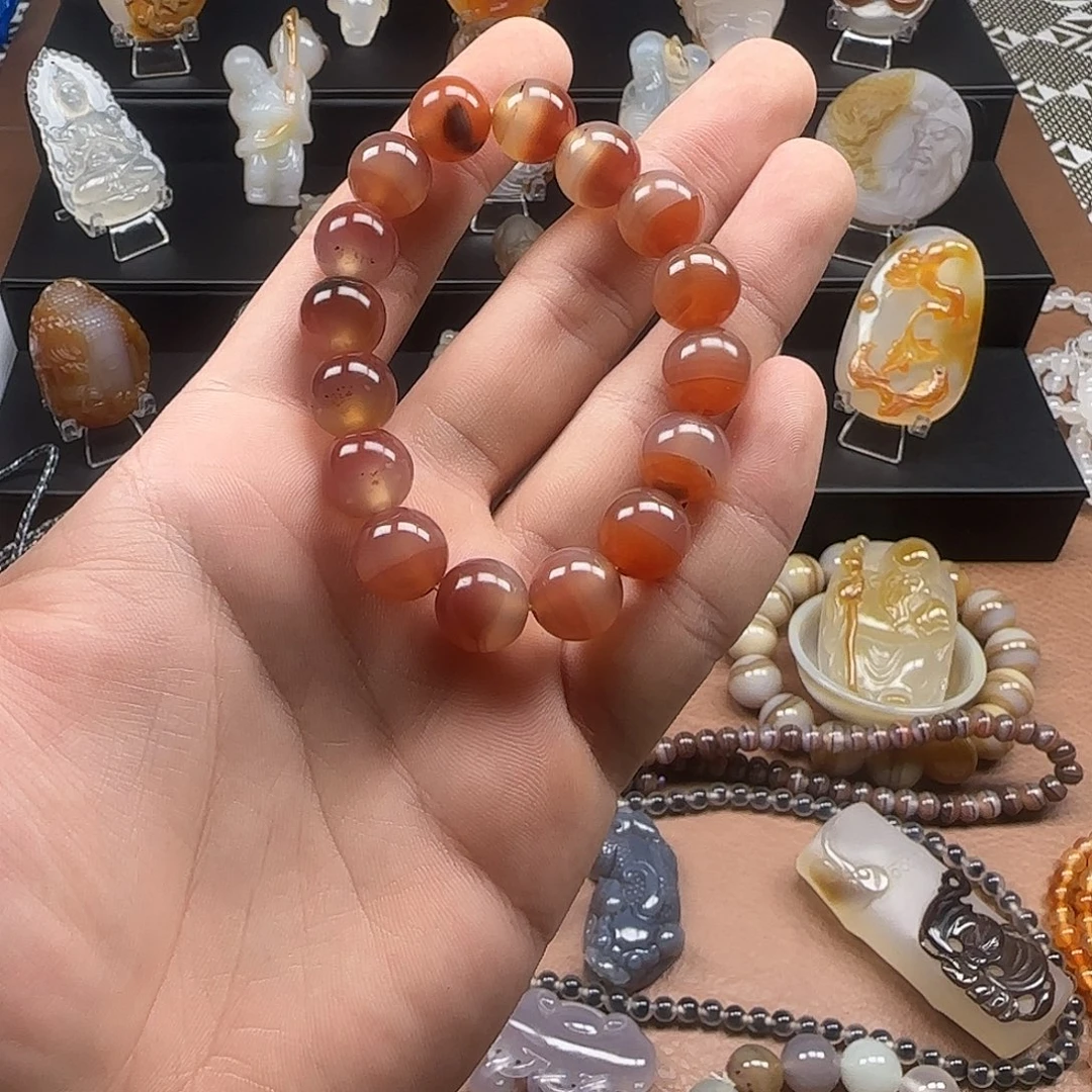 玛瑙/玉髓未镶嵌吊坠(不含链)