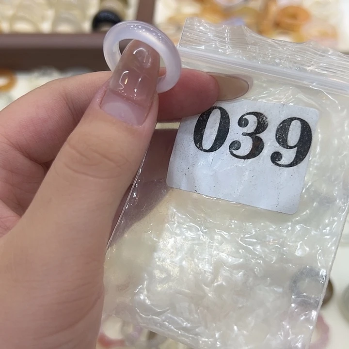 合金戒指玛瑙/玉髓39港9