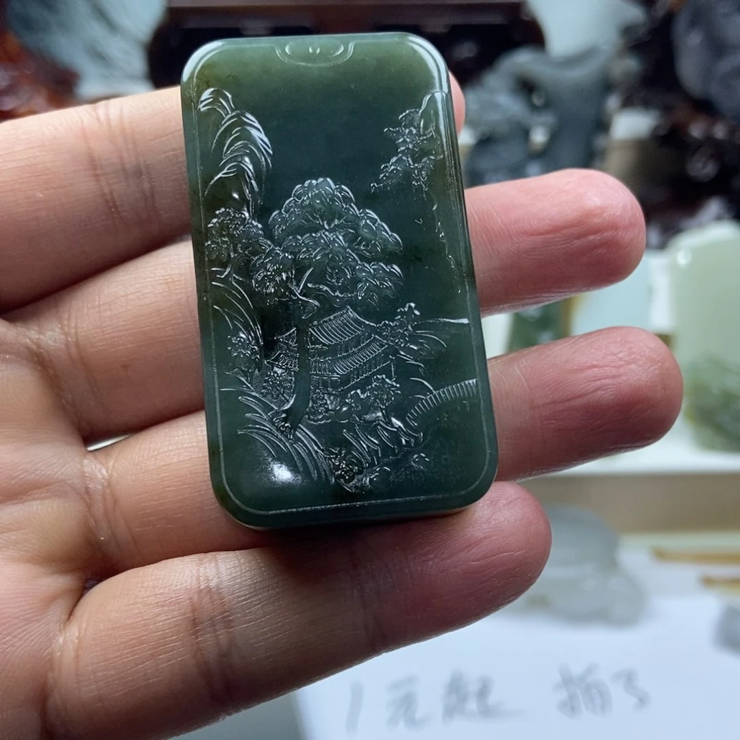 【闪购商品】和田玉未镶嵌颈饰1*6